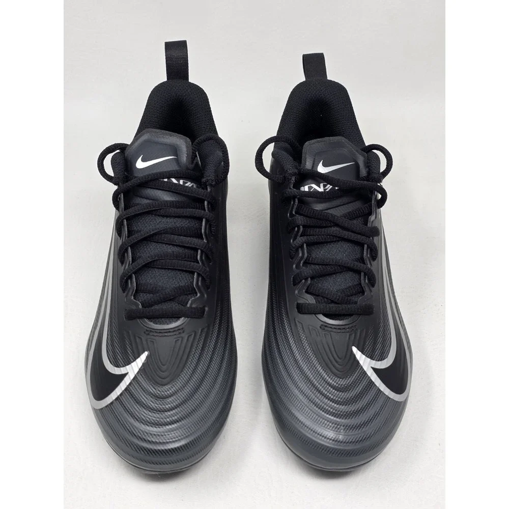 Nike Vapor Edge Speed 3 Size 7.5 Mens Football Cleats Black Gray FB3303-002 New